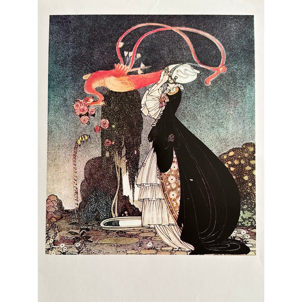 Terrible Dream, Roni, Inconstant Prince, Art Nouveau, Kay Nielson, Unique, Illus